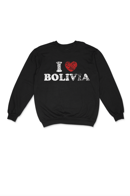 I ❤️ Bolivia Crewneck