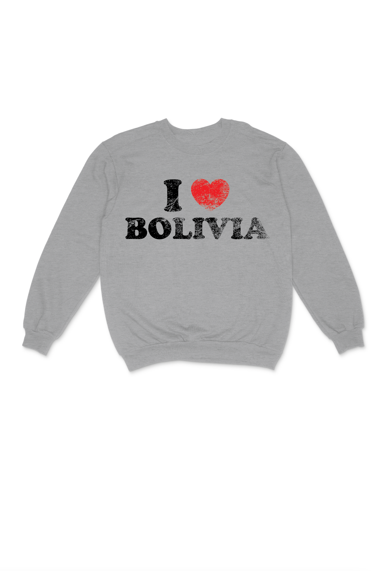 I ❤️ Bolivia Crewneck