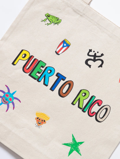 Cultura de Puerto Rico Tote bag