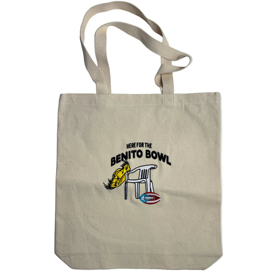 Team Benito Tote bag